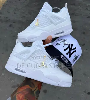High Quality Air Jordan 4 Retro “White Net” Sneakers