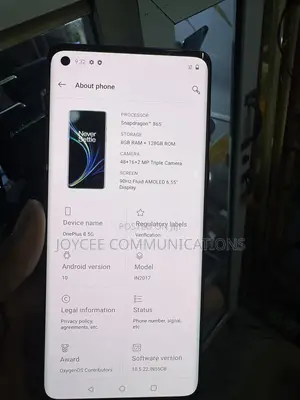 OnePlus 8 5G UW (Verizon) 128 GB Black