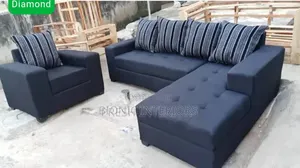 Parlour L Shape Chair With 4 Pillows