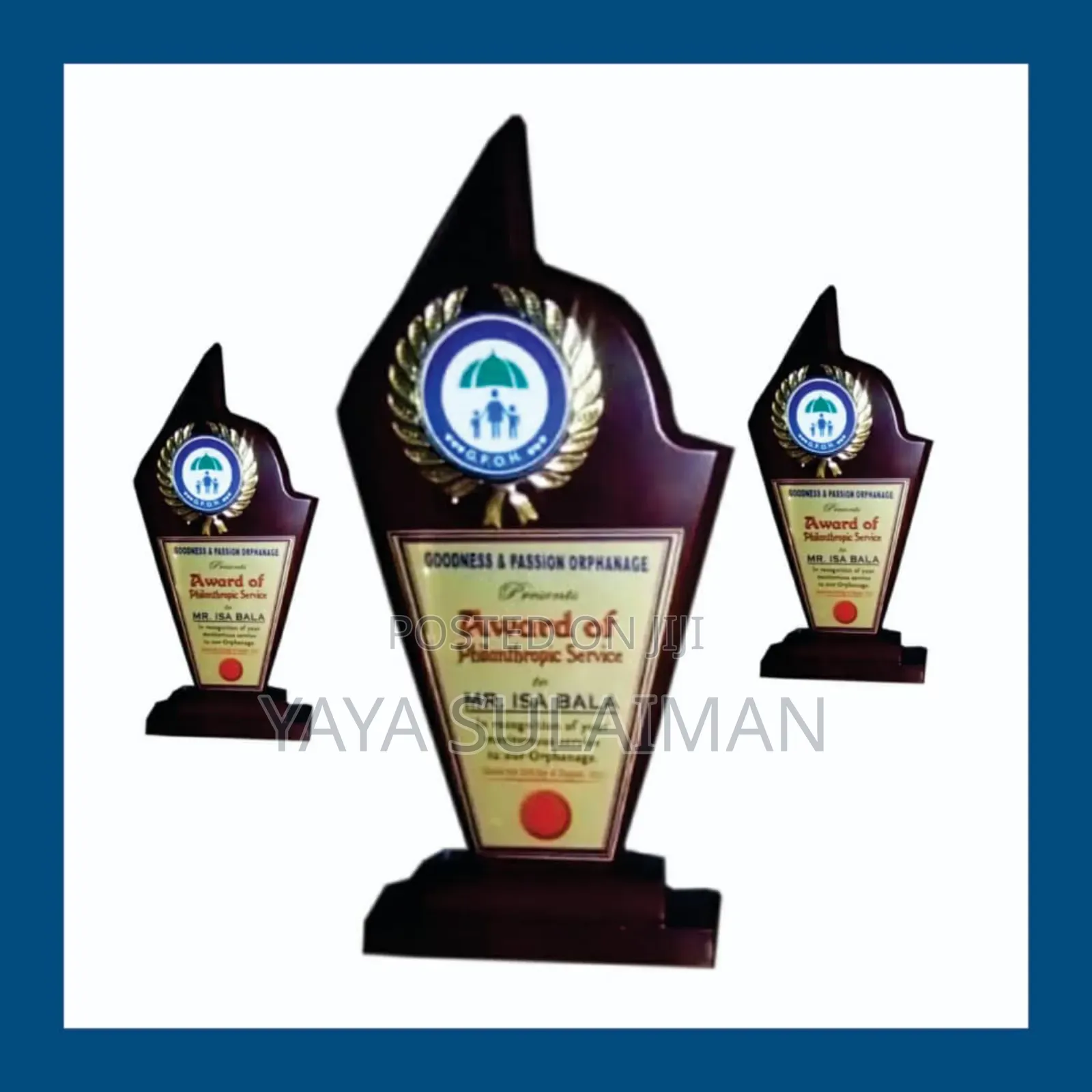 Award/Customize