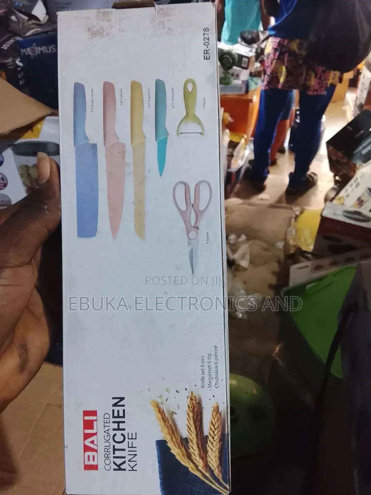 Bali Corrugated Kitchen Knife Is Available
