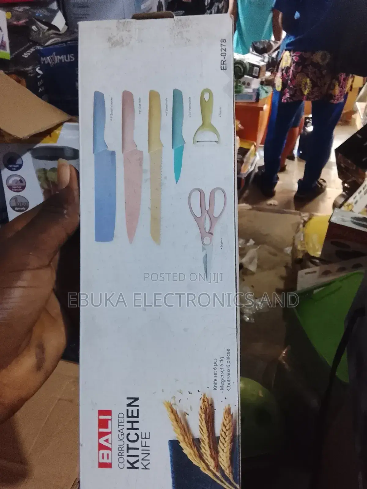Bali Corrugated Kitchen Knife Is Available