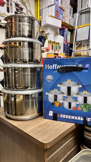 8pcs Stainless Steel Cookware Set