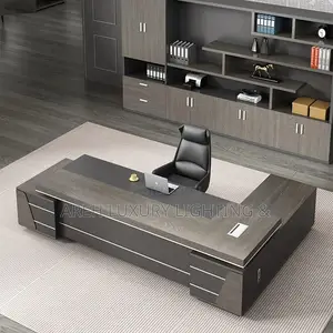 Modern Executive Wooden Computer Desks Gaming Drawers Mesa