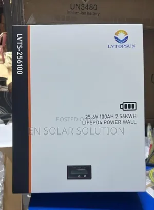 2.5kwh/24volts Lvtopsun Lithium Batterie Available