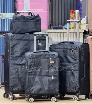 Seven Space Traveling Luggage Boxes