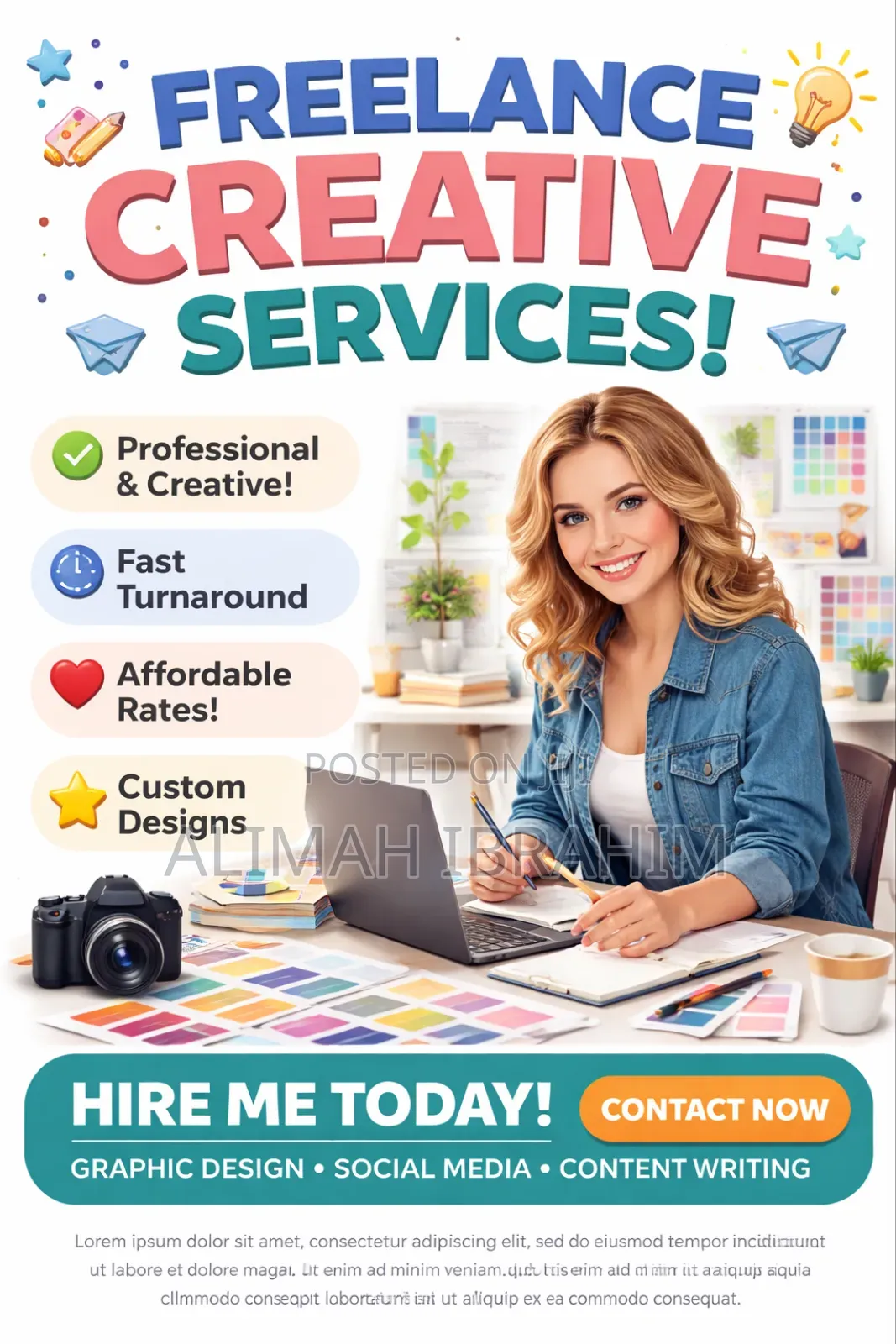 " Professional Freelance Typing Services ".