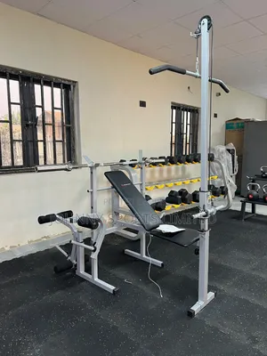 American Fitness Weight Bench With Pull Up Bar