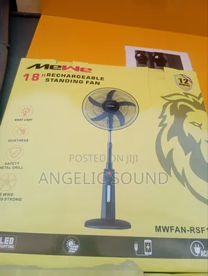 Mewe 18 Inches Rechargeable Fan