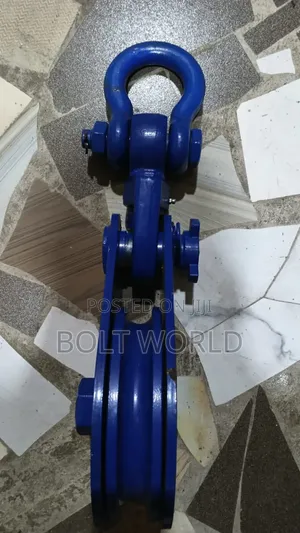 Pulley Block With Shackles Heavy Duty