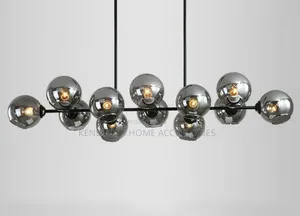 Modern Design Glass Ball Led Pendant Light Chandelier