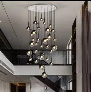 800mm 25 Glass Led Luxury Pendant Chandelier