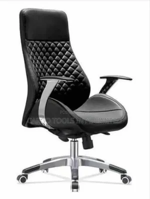 Quality Office Chair, Black Swivel