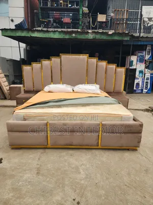 Advanced 6by6 Bed Frame With Two Side Drawers Only.