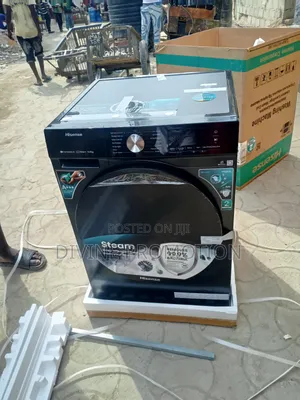 Hisense 10.5kg Inverter Wash and Spin Automatic Washing Machine.