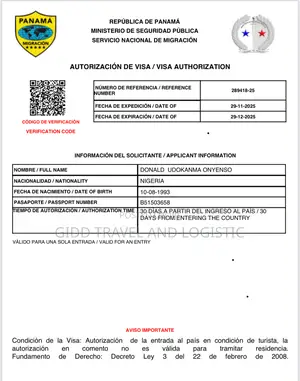 Panama Visa Available