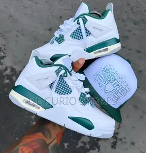 High Quality Air Jordan 4 Retro “Oxidized Green” Sneakers