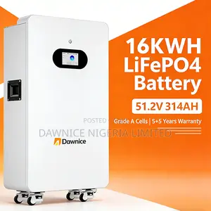16kwh 51.2v 314ah Dawnice Battery: Power for Full Duplex