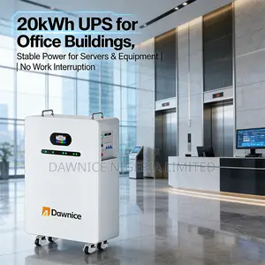 Dawnice 20kwh 51.2v 410ah Wall Battery for Schools Hubs