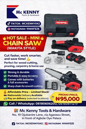12" Makita-Branded Cordless Mini