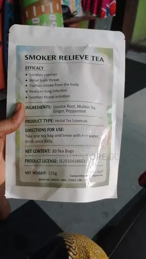 Smokers Relieve Tea