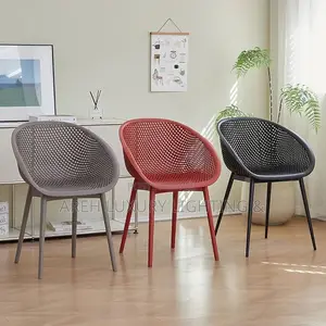 Nordic Thickened Plastic Chair, Simple Home Dining Chair, Outdoor