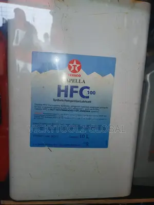 Texaco Capella HFC 100 Synthetic Refrigeration Lubricant 10l