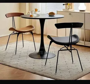Rustic Marble Dining Set 2 Seaters