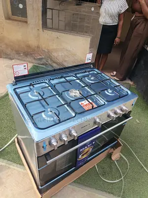 Huge 110l Oven Maxi Cooker With 5 High-Power Burners
