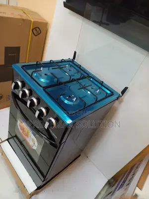 Best Value Polystar 4 Burner Standing Cooker With Full Oven Grill