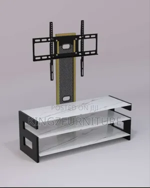 Tv Stand With Hanger, Designed to Support Flat-Screen Televisions