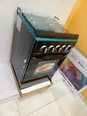 Polystar Pv-Bs55g4a 4 Burner Standing Gas Cooker – Premium Finish