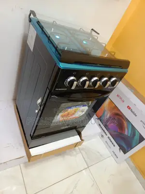Energy Efficient Polystar 4 Burner Gas Oven Grill Cooker