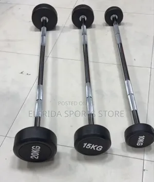20kg Fixed Barbell Rod – Professional Gym Barbell for Weightlifting