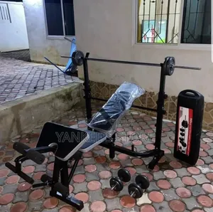 Brand New Weight Lifting Bench With 50kg Dumbbell