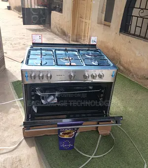 Box-New Maxi 5-Burner Standing Cooker (90x60)