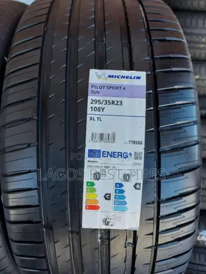 Brandnewmichelin Pilotsport4 Suv(295/35 R23–Theultimateperformancetyre