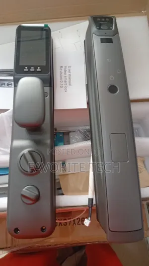 Tuya App Security Fingerprint Face Recognition Smart Door Lock
