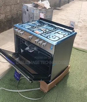 Newest Maxi 5-Burner Standing Cooker - 110l Volume