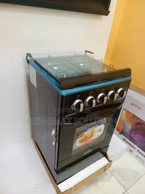 Polystar 4 Burner Gas Range – Ideal for Nigerian Jollof Grilling