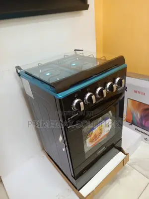 Polystar 4 Burner Standing Gas Cooker – Stylish Powerful Cooking