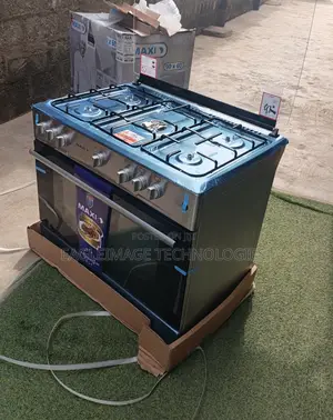 90 by 60 Maxi Standing Gas Cooker - 5 Gas Burners