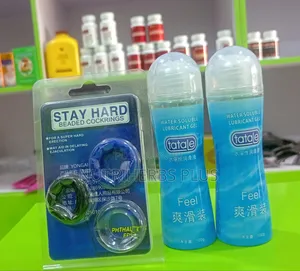 Stay Hard Cock Ring+ Totale Water-Soluble Lubricant