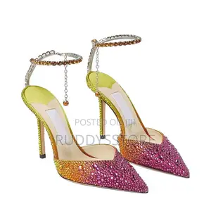 Luxury Jimmy Choo Rhinestone Heels