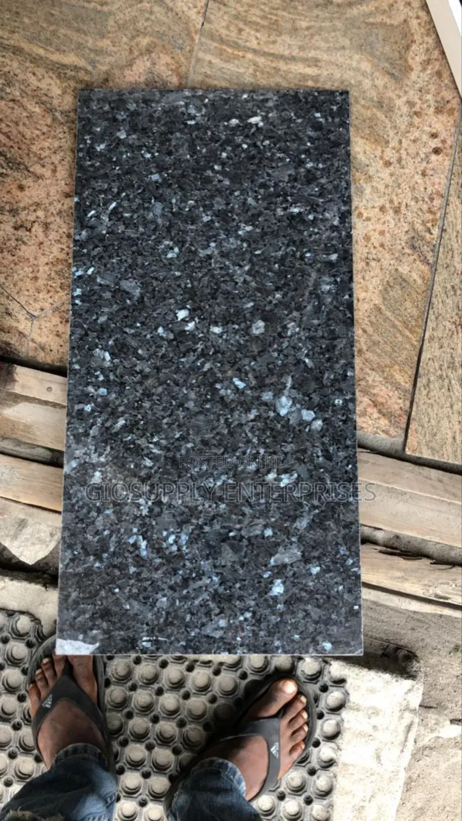 Blue Pearl Granite Tile