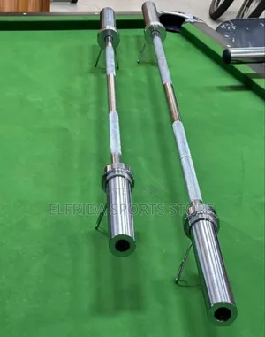 7ft Olympic Barbell Rod – Heavy Duty Weightlifting Bar for Exercises