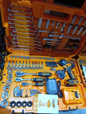 152pcs Cordless Lithium Ion Impact Wrench