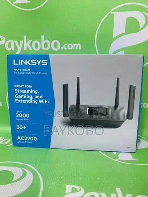 Linksys Max-Stream Mr8300 - Tri-Band Ac2200 Mesh Wi-Fi 5 Router