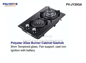 2 Gas Burners (Cooker) Cabinet Gashob