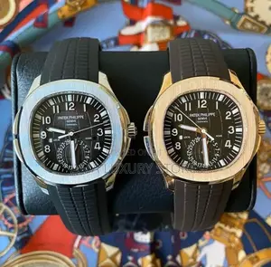 Patek Philippe Luxury Designer Rubber Strap Men's Wristwatches
